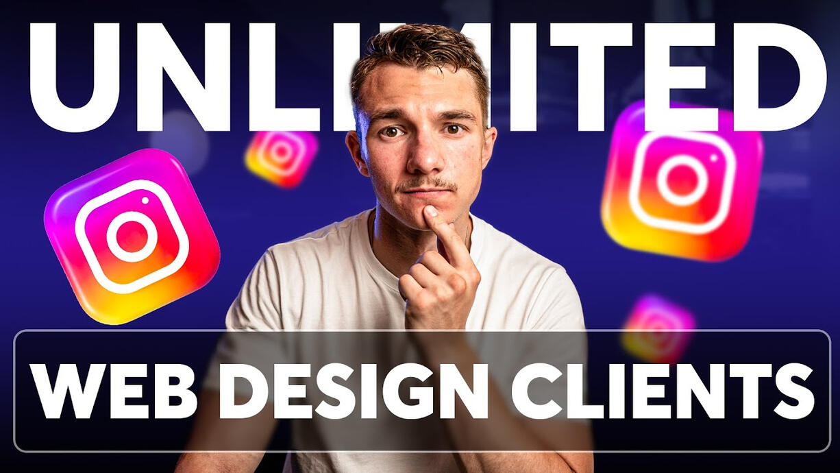 How to find web design clients on IG